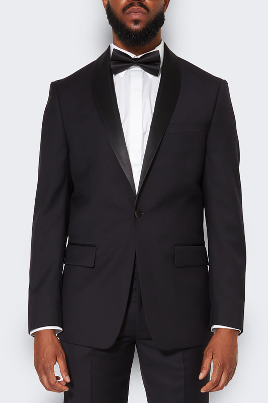 Black Shawl Tuxedo Jacket