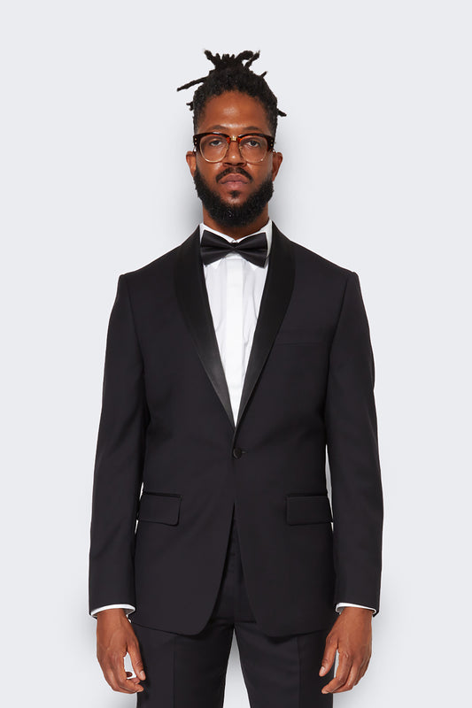 Black Shawl Tuxedo Jacket