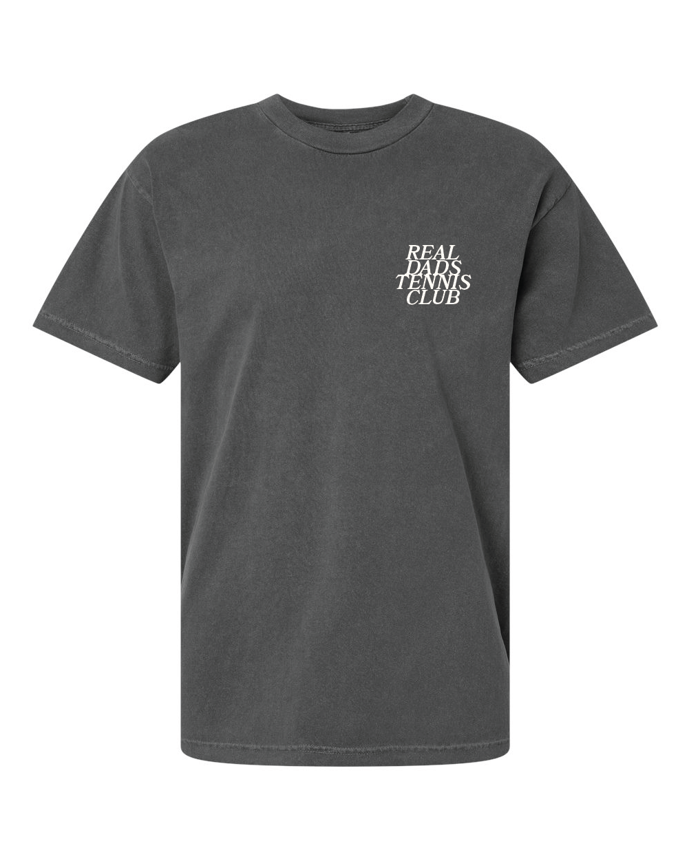 Real Dads Tennis Club Original T-Shirt — Faded Grey