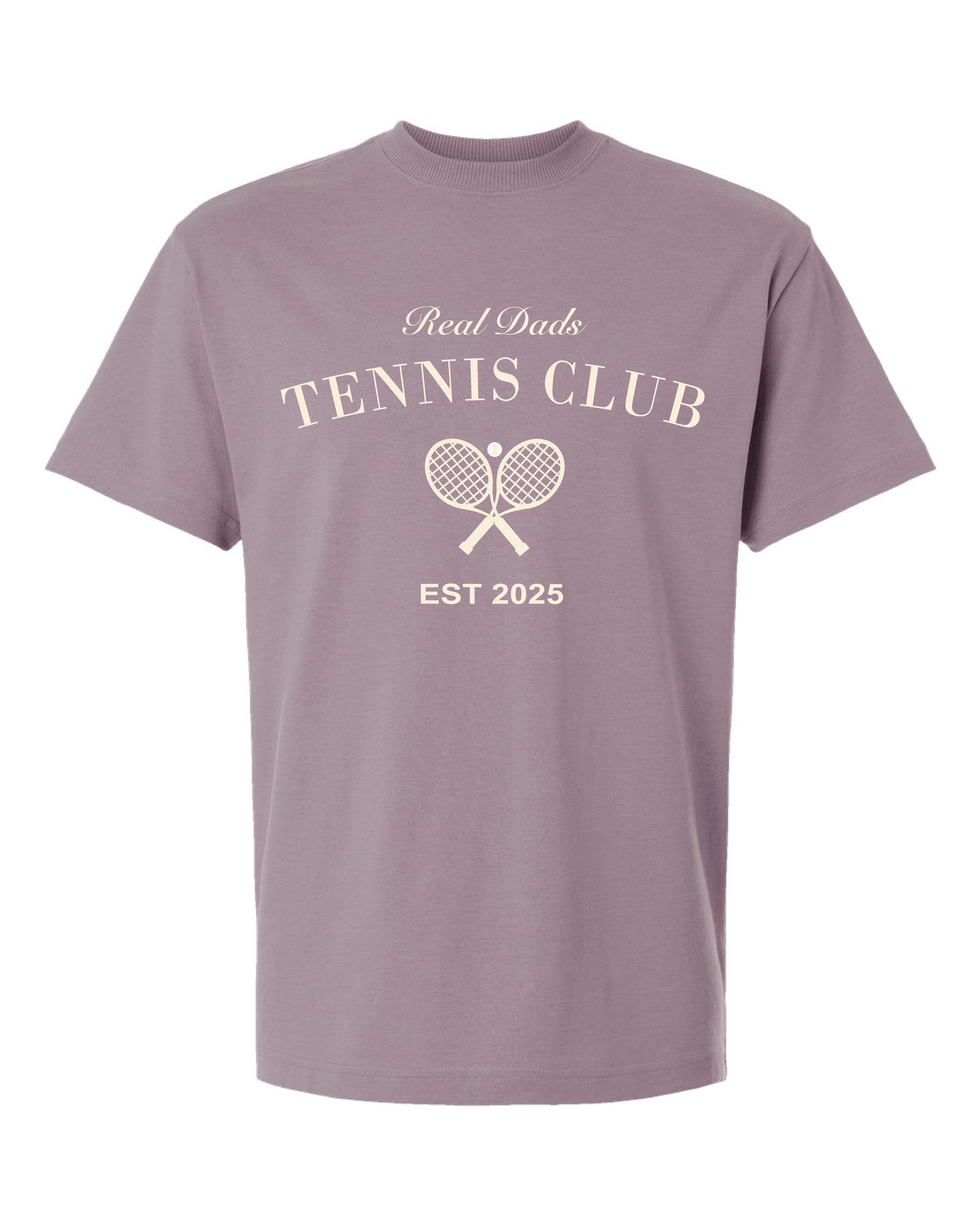 Real Dads Tennis Club Heritage T-Shirt Violet