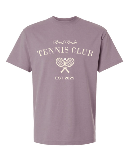 Real Dads Tennis Club Heritage T-Shirt Violet